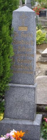 Guendisch Gustav 1907-1996 Bittner Hertha 1907-1981 Grabstein